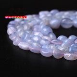 Natural Purple Lace Agates Beads for Jewelry Making 15''