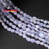 Natural Purple Lace Agates Beads for Jewelry Making 15''