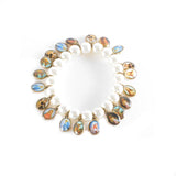 Christian Jesus Bracelet with Virgin Mary Cross Picture