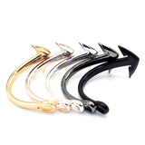 Zinc Alloy Anchor Charms for DIY Leather Bracelet Making