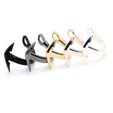 Zinc Alloy Anchor Charms for DIY Leather Bracelet Making