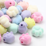 Acrylic Cat Paw Beads 16x19mm for DIY Jewelry Making