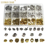 Jewelry Making Kit Alloy Charms and Space Beads for Diy Bracelet Necklace