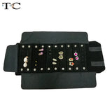 Portable Jewelry Roll Bag Velvet Organizer Storage Box