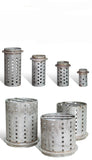 Stainless Steel Perforated Flask with Flange Casting Flasks