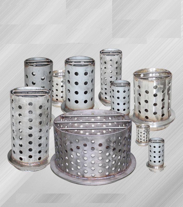 Stainless Steel Perforated Flask with Flange Casting Flasks