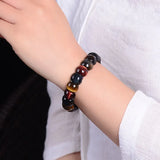 Tiger Eye Natural Stone Bracelet Crystal Jewelry