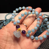 Natural Stone Beads Bracelet Set Lucky Fresh Two Layers Jewelry
