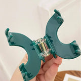 Marbling Hair Clip Claw U-Shape for Girls Acetic Acid Shark Clip