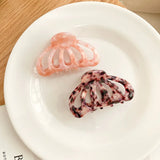 Geometric Hollow Hair Clip Claw Acetic Acid Shark Clip