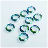 Large Hole Bead 18mm Big Hole Crystal Glass Round Beads For Jewelry Making