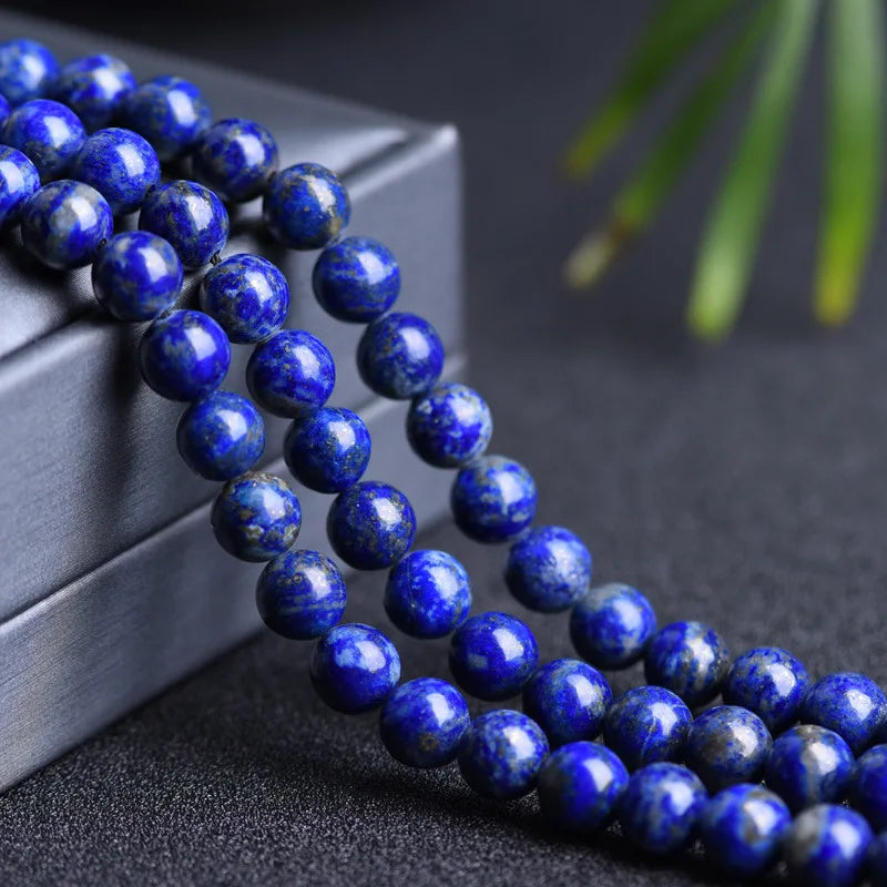 Lapis Lazuli Round Spacer Beads 4/6/8/10MM/12mm 15"
