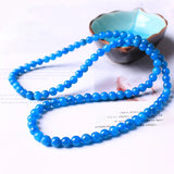 Apatite Stone Bracelet 6mm Round Beads Lucky Women Jewelry