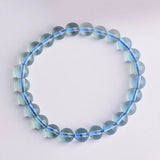 Fluorite Crystal Bracelet Round Beads Lucky Beauty for Women Gift