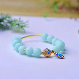 Tianhe Stone Crystal Butterfly Bracelet for Girls