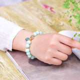 Tianhe Stone Crystal Butterfly Bracelet for Girls