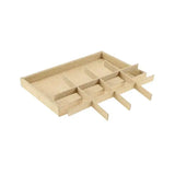 Linen Jewelry Display Tray for Accessories Storage