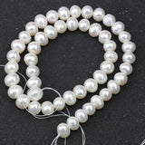 AA 8-9mm Freshwater Pearl Necklace, Potato Shape