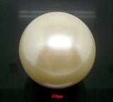Pearl Acrylic Round Beads for DIY Jewelry Making