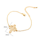 10pcs Fork Bracelet Women Girls Costume Jewelry Lucky Gift