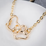 10pcs Heart And Footprint Bracelets For Women Girls Costume Jewelry