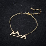 10pcs Mountain Bracelet Women Girls Costume Jewelry Lucky Gift