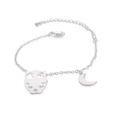 10pcs Owl And Moon Bracelets for Women Girls Costume Accessories Jewelry Gift