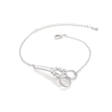 Bulk 10pcs Scissor Bracelets Women Girls Costume Accessories Jewelry