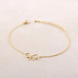10pcs Bowknot Bracelets Women Costume Jewelry Lucky Gift