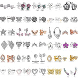 Luminous Hearts Orchid Radiant Teardrops Earrings