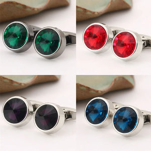 Personalized Green Cufflinks for Wedding Shirt