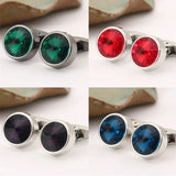 Personalized Green Cufflinks for Wedding Shirt