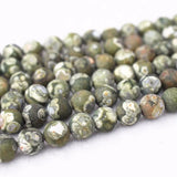 Natural Birdseye Rhyolite Beads 4-12mm Round DIY Jewelry Making
