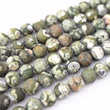 Natural Birdseye Rhyolite Beads 4-12mm Round DIY Jewelry Making