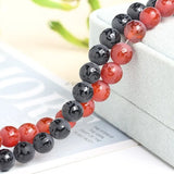 Natural Carnelian Beads For Bracelet Diy Men Good Luck Jewelry