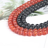 Natural Carnelian Beads For Bracelet Diy Men Good Luck Jewelry