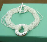925 Silver Bracelet Charm Jewelry Gift