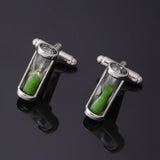 Hourglass Cuff Links Wedding Party Gift