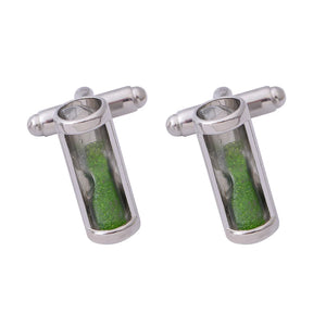 Hourglass Cuff Links Wedding Party Gift