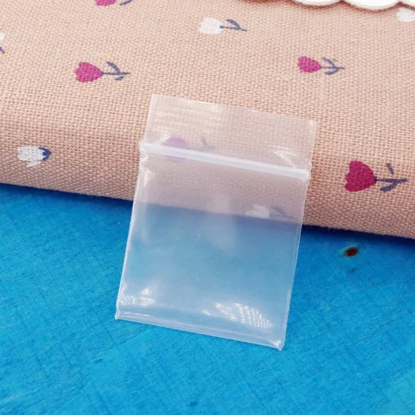 Mini Plastic Zipper Bags 3x3.5 & 3x4 & 3x4.5 & 3.5x4cm