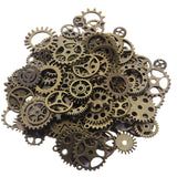 Vintage Steampunk Gear Charms Pendant Antique Bronze DIY Jewelry F0206A