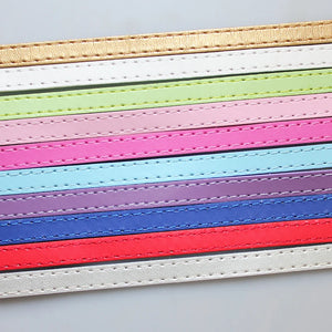 8mm Wide 10 Strips 1 Meter Leather Belt DIY Accessory