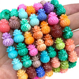 Pineapple Shape Natural Shell Beads for Jewelry Making DIY Bracelet Charms