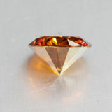 0.5-2.0ct VVS1 Round Cut Moissanite Stone - Red Garnet