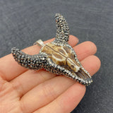 Bull Head Shape Pendant Acrylic Jewelry Making DIY Accessories