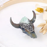 Bull Head Pendant Acrylic for DIY Jewelry Making