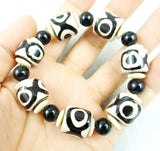 Multicolor Agate Tianzhu Beads Bracelet Tibetan Style Crystal Jewelry
