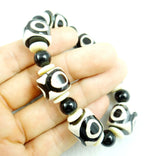 Multicolor Agate Tianzhu Beads Bracelet Tibetan Style Crystal Jewelry