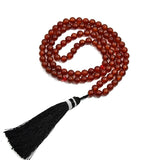 Muslim Taisbyha 99 Beads 8mm Dark Red Agate Rosary