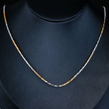 NA710 European Woman Girl 18KT Chain Necklace